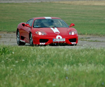 Relacja: Emocje z jazdy na torze cz.III - Ferrari