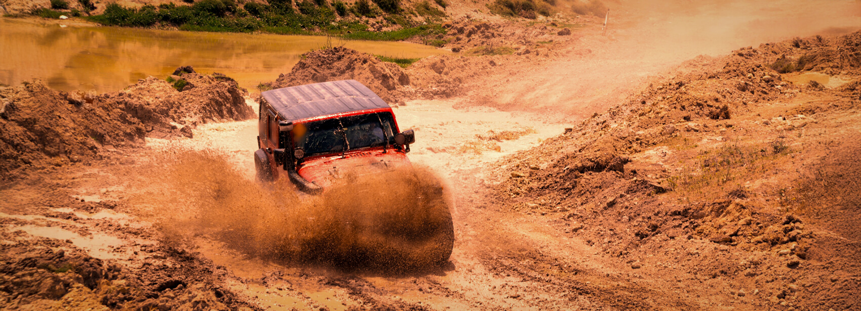 Jazda off-road w trudnym terenie