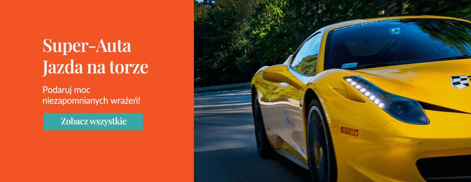 Banner - Jazda Super-Samochodem - Jakie auto wybrać?