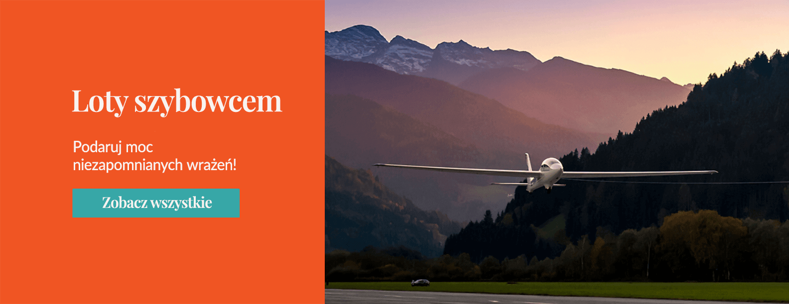Banner - Latałam szybowcem - Było odlotowo!!!