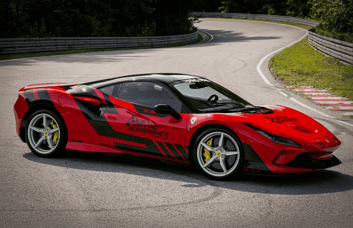 Jazda Ferrari F8 Tributo po torze