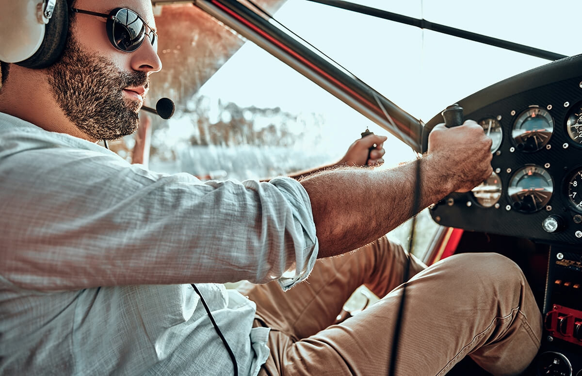 Kurs latania samolotem