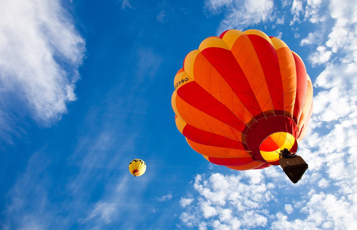 Lot balonem nad Wielkopolską