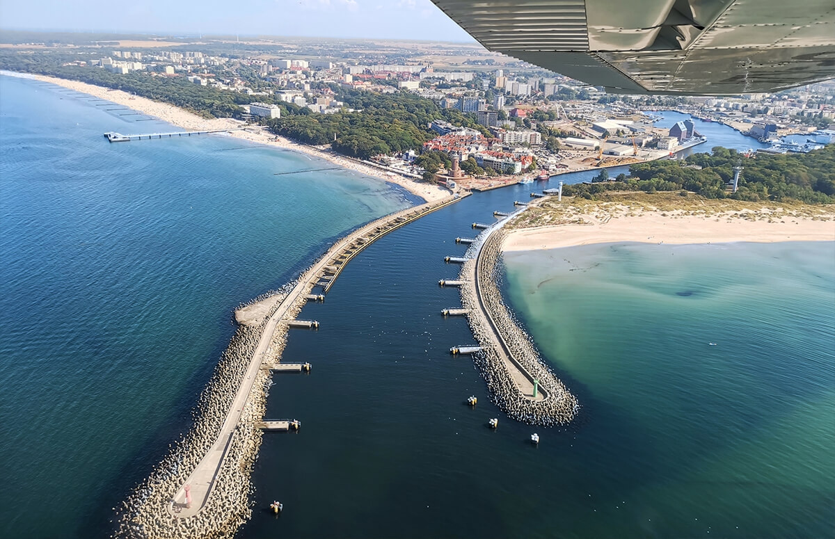 Lot widokowy nad Bałtykiem 