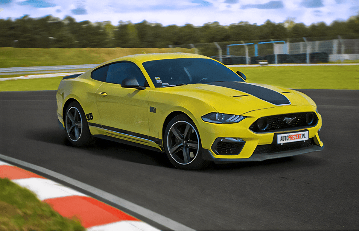 Jazda Fordem Mustangiem MACH1