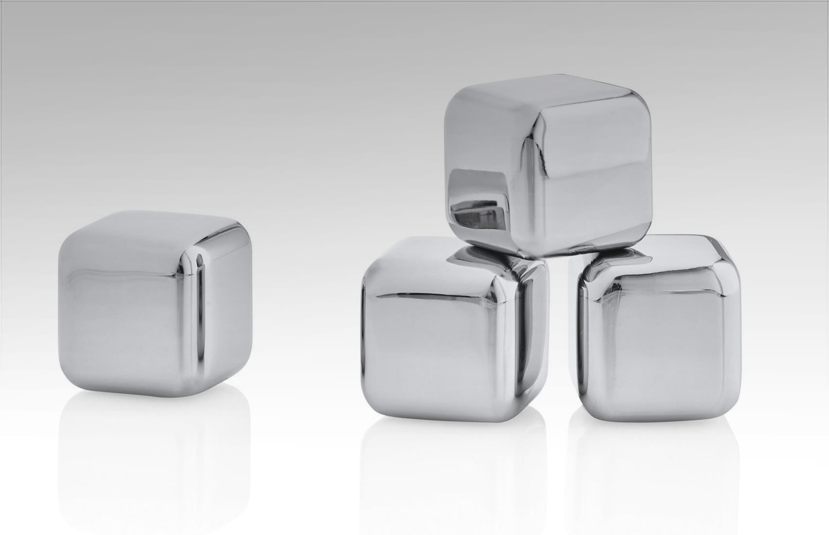 metalowe kostki chłodzące vacu vin