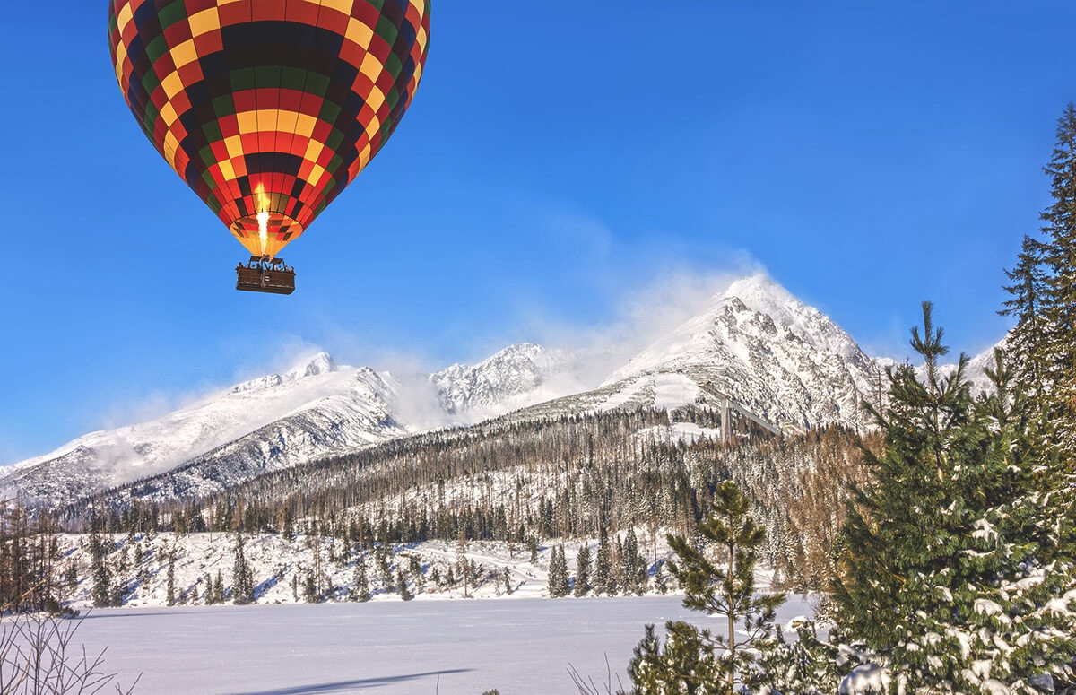 Tatry - Lot balonem nad Zakopanem