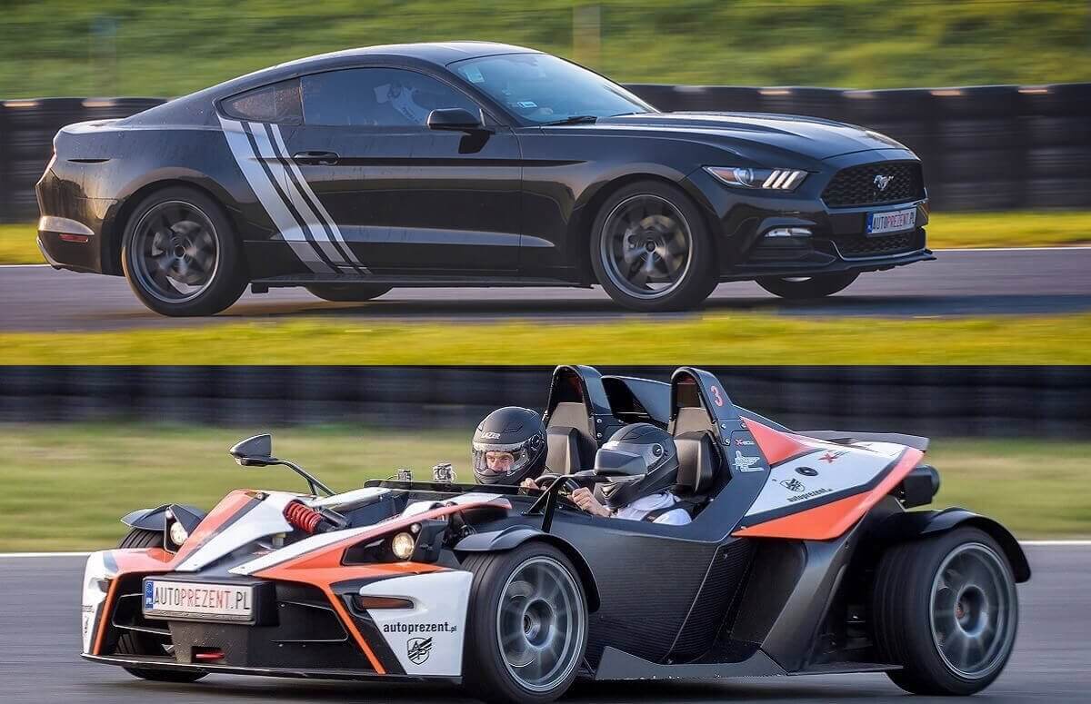 KTM X-Bow vs Ford Mustang – Pojedynek na torze