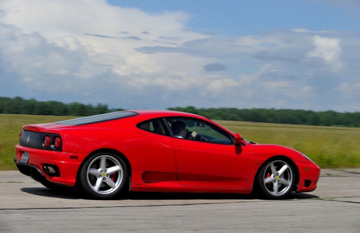 Ekstremalna jazda na torze - Ferrari