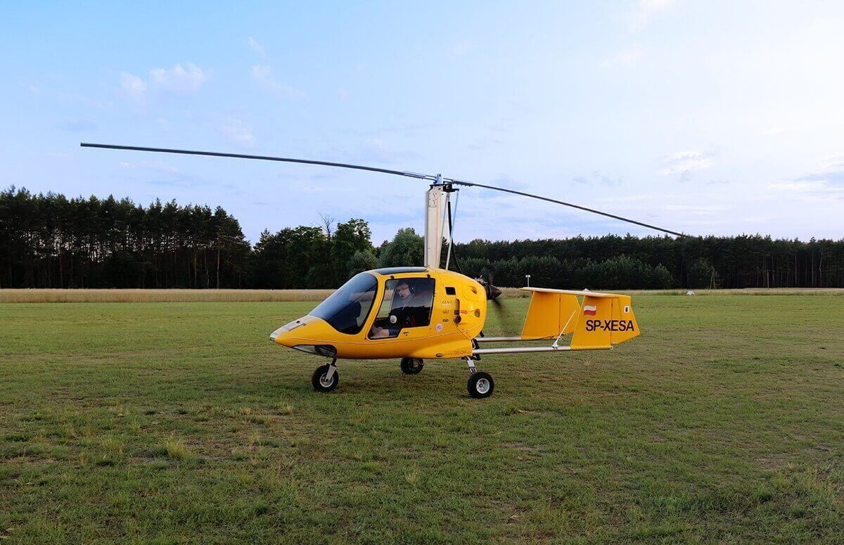 Żyrokopter nazywany mini-helikopterem to niezwyła maszyna latająca