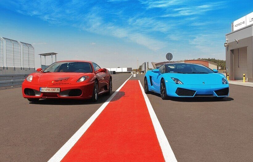 Porównaj jazdę Lamborghini Gallardo oraz Ferrari F430