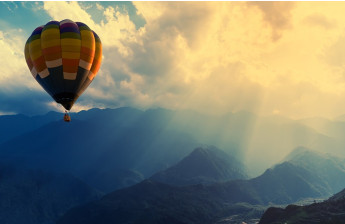 Lot balonem nad Podhalem i Tatrami