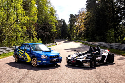 Pojedynek rajdówka Subaru Impreza STI vs KTM X-Bow - voucher na Torze Kielce