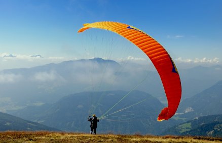 Żywiec - Lot motoparalotnią nad Beskidem Śląskim
