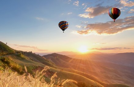 Lot zaręczynowy balonem w Tatrach