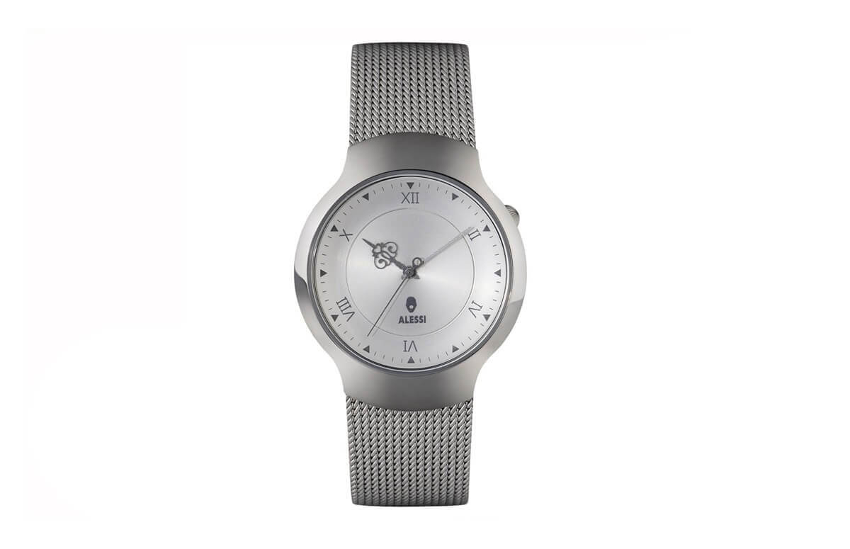 Zegarek Dressed na srebrnym plecionym pasku