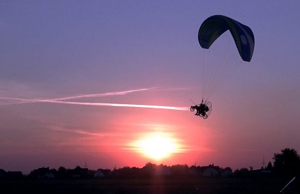 Motoparalotnia - voucher prezentowy na lot nad Karkowem