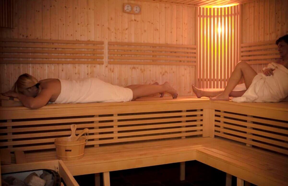 Sauna w hotelu Wieniawa pod Trójmiastem