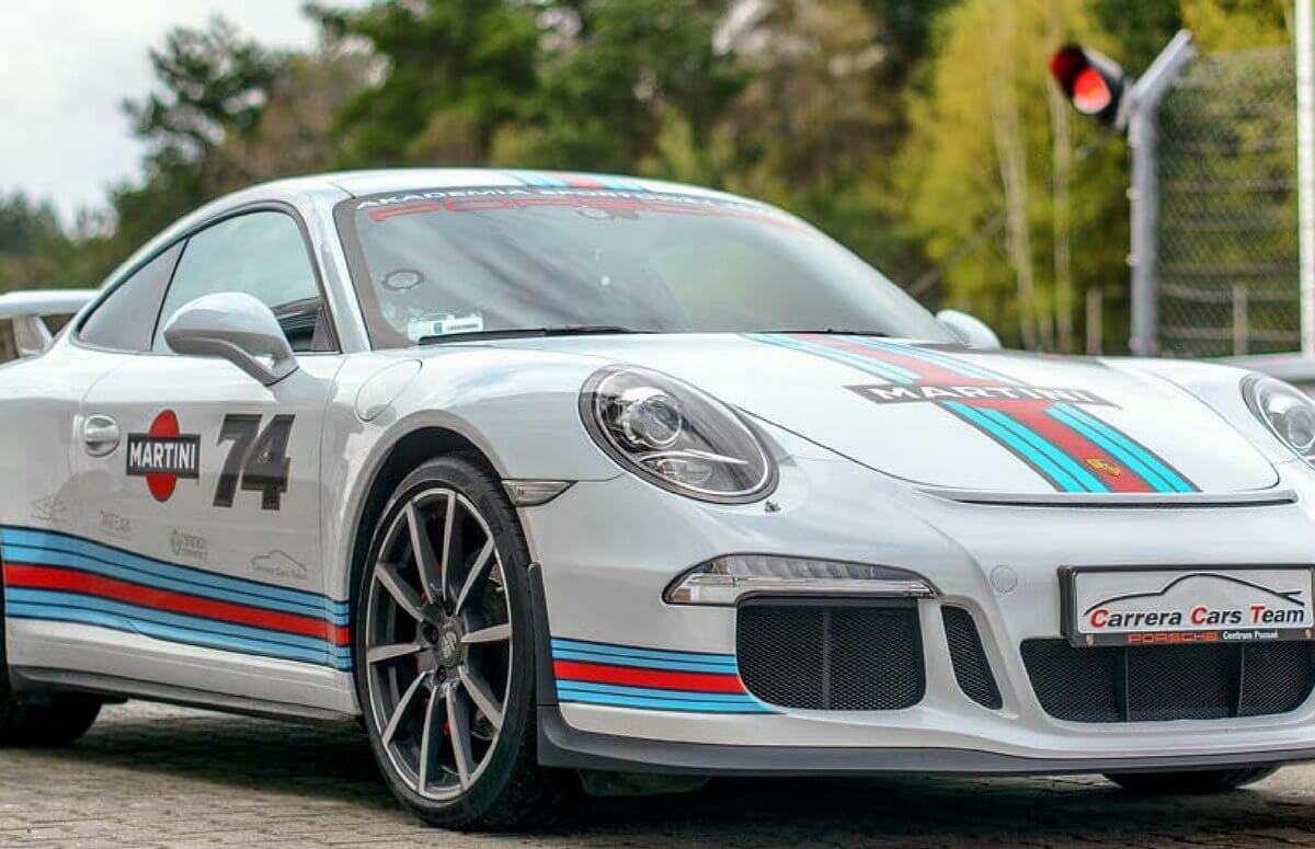 Ekscytująca przejażdżka Porsche