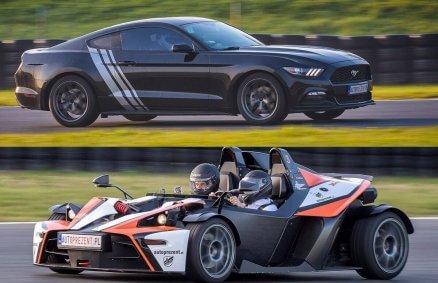 KTM X-Bow vs Ford Mustang – Piekielna prędkość na torze