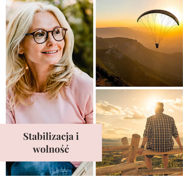 Powody do radości na 50-tke - Stabilność - kolaż zdjęć