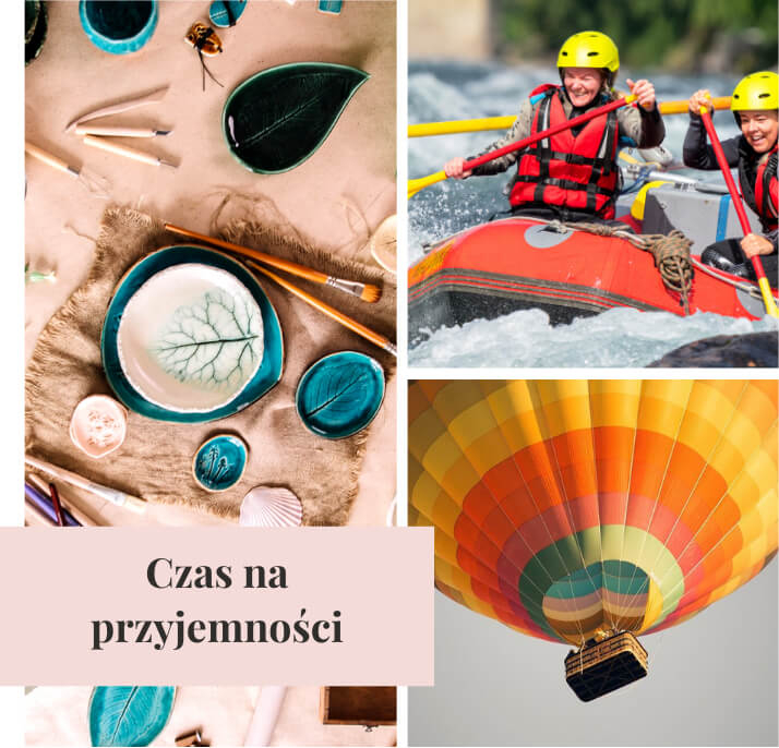 Powody do radości na 50-tkę - Czas na przyjemności - kolaż zdjęć