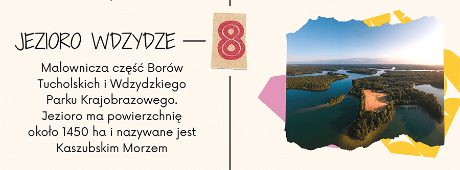 Jezioro Wdzydze  nazywane Kaszubskim Morzem