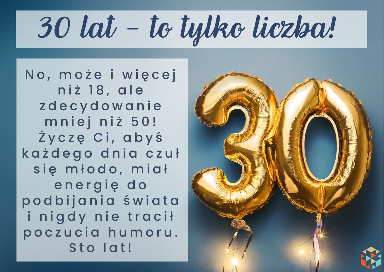 Życzenia na 30 urodziny — piękne i oryginalne życzenia na trzydziestkę