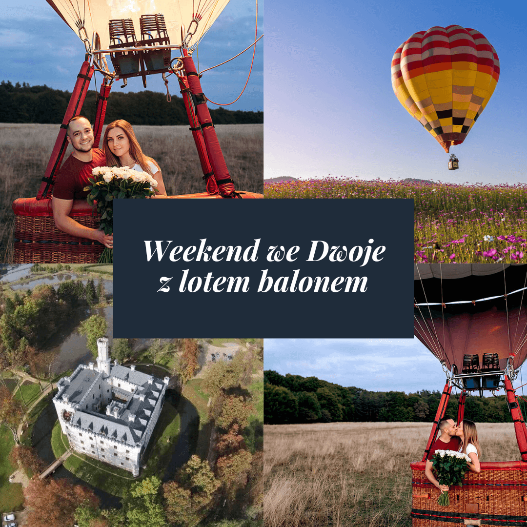 Podróż poślubna - lot balonem w górach