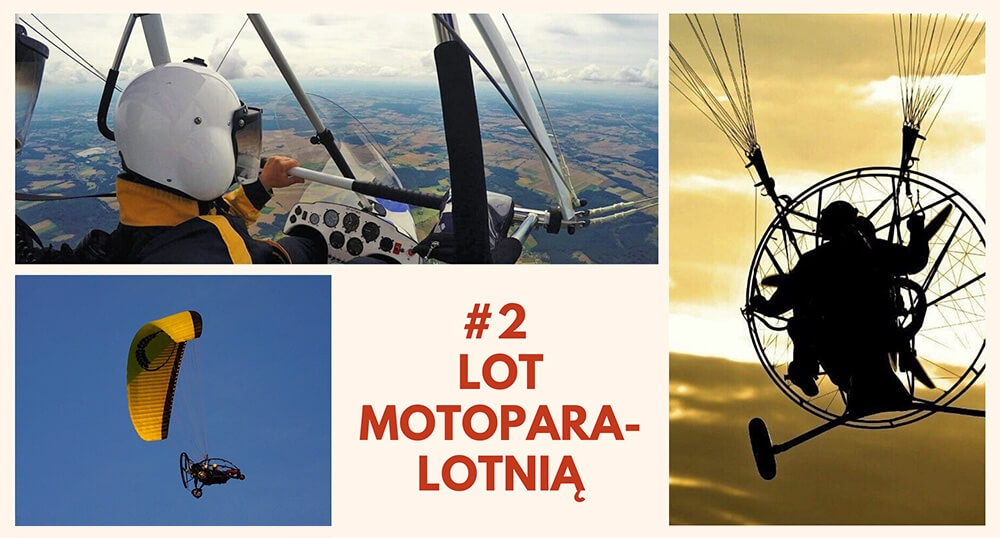 Ranking prezentów na 40 urodziny dla niego - lot motoparalonią Ranking prezentów na 40 urodziny dla niego - lot motoparalonią