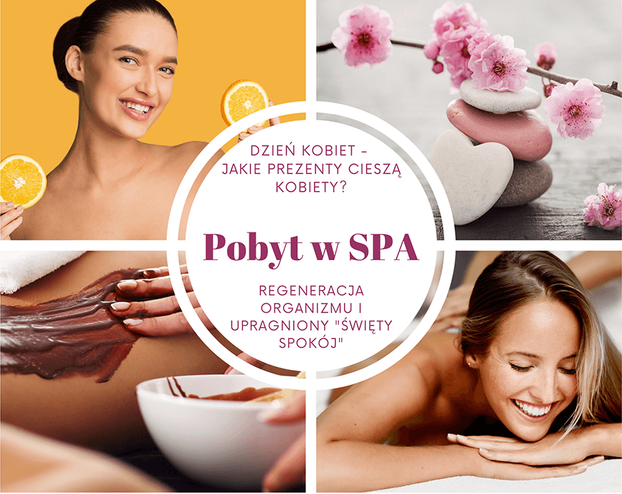 prezenty na dzień kobiet - pobyt w spa