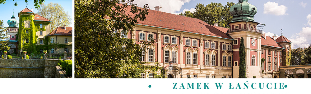 Zamek w Łańcucie - kolaż