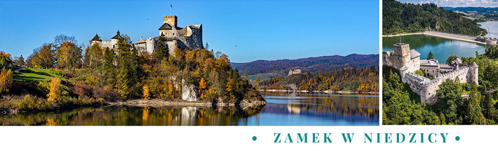 Zamek w Niedzicy - kolaż