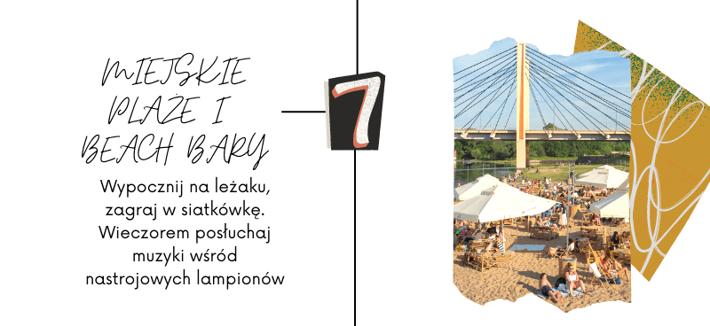 Atrakcje Wrocławia - Miejskie plaże i beach bary