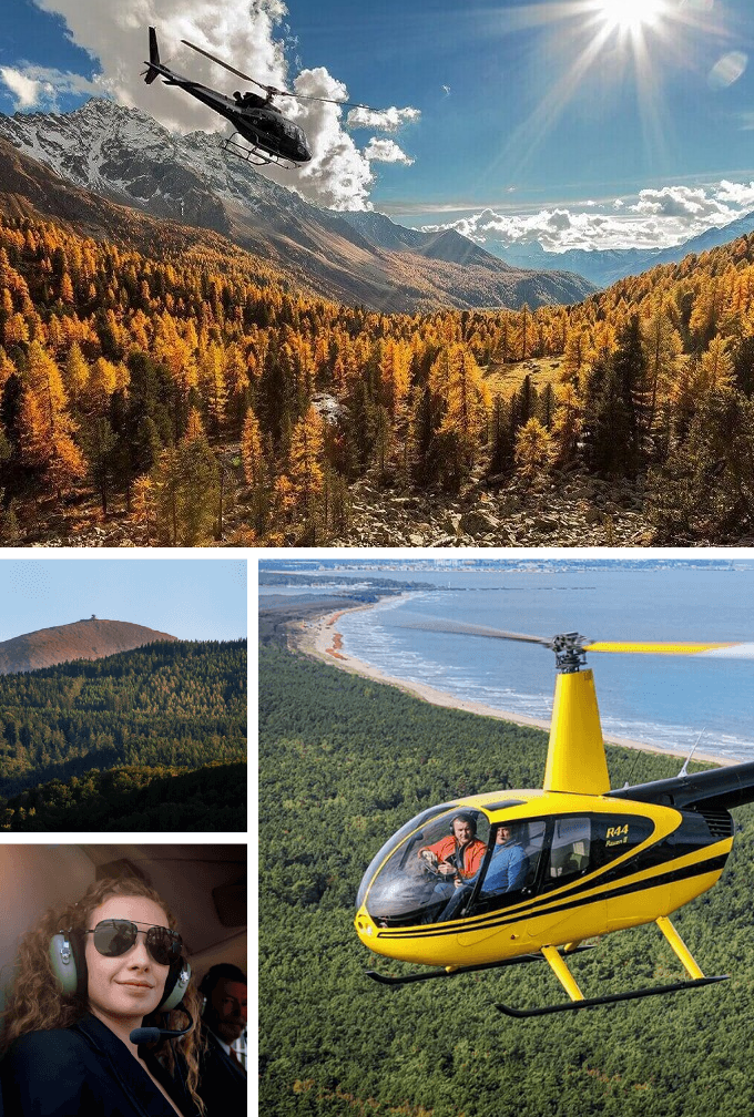 Lot helikopterem - voucher prezentowy nad polskimi atrakcjami