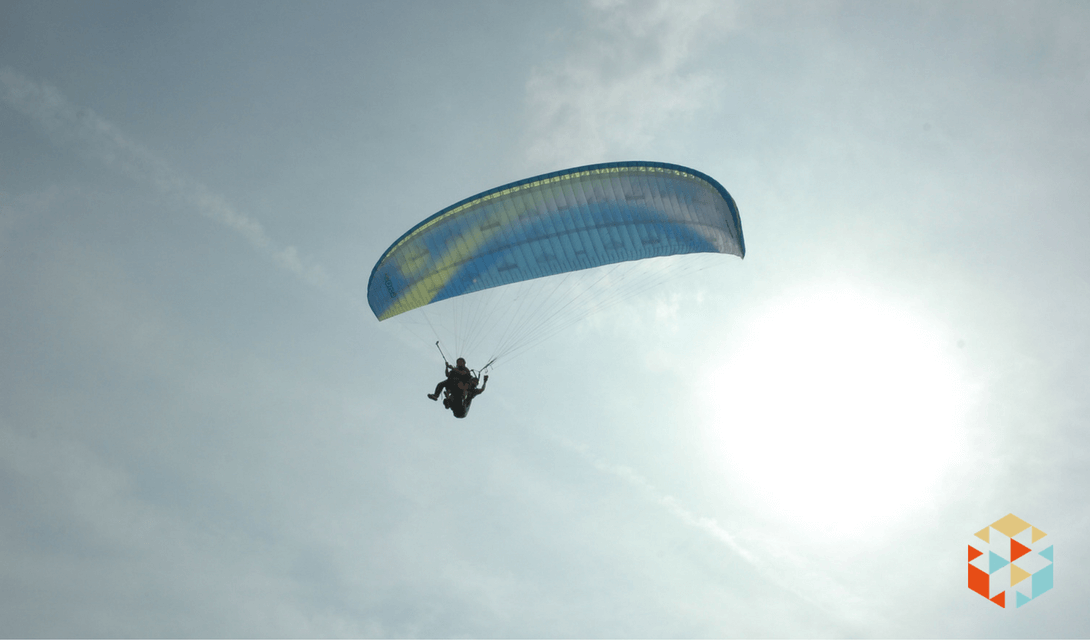 Paralotnia lot tandemowy