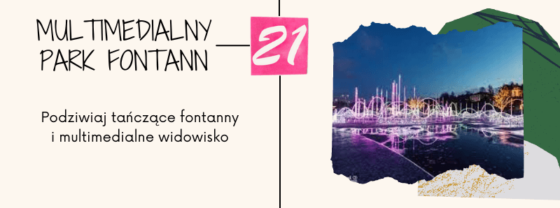 Warszawa - Najlepsze atrakcja: Park Fontann